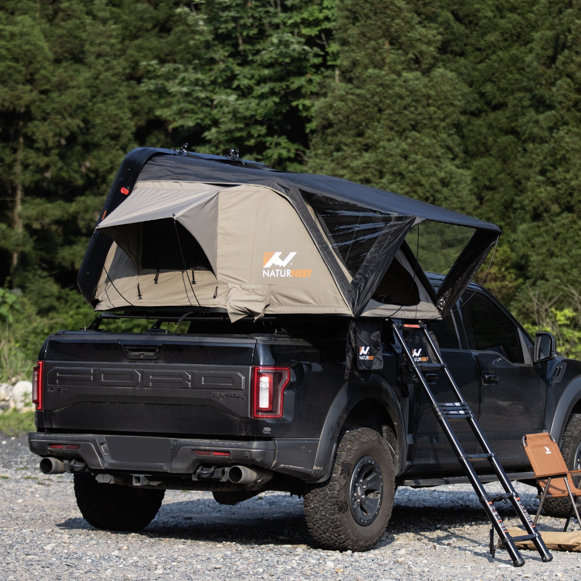 Naturnest Sirius 1 XXL Rooftop Tent – Hard Shell, Waterproof & UV Safe
