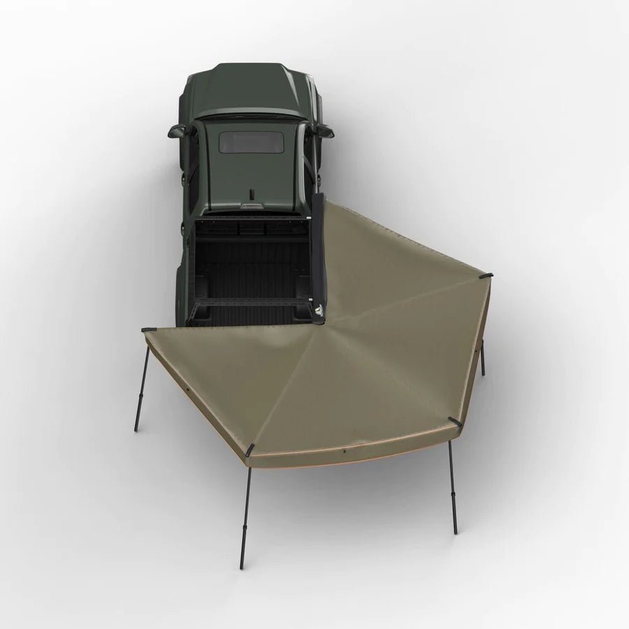 Tuff Stuff Overland Awning, 270 Degree, Compact, Passenger Side, Kit TS-AWN-270-4P-KIT