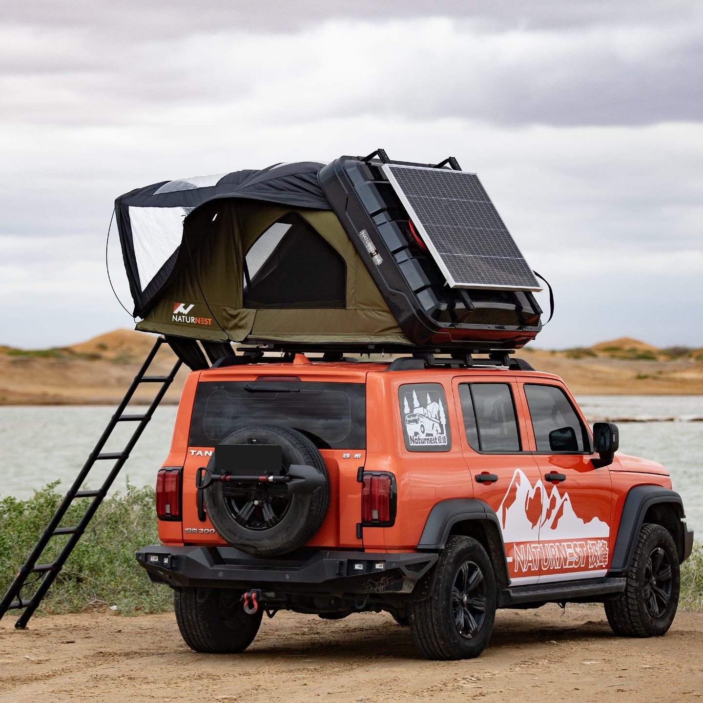 Naturnest Sirius 1 Plus Camshell Rooftop Tent XXL
