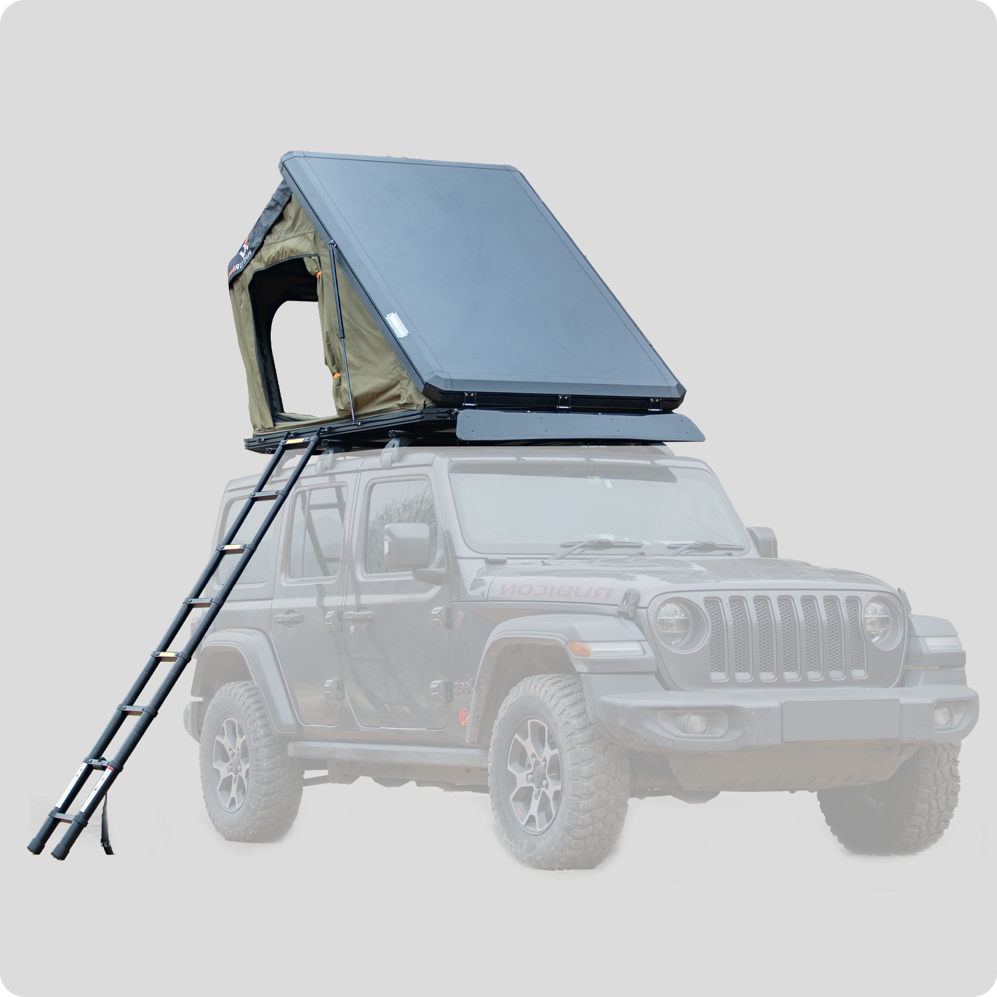 Naturnest Polaris Plus Triangle Roof Top Tent – Hard Shell, Waterproof GW-T04
