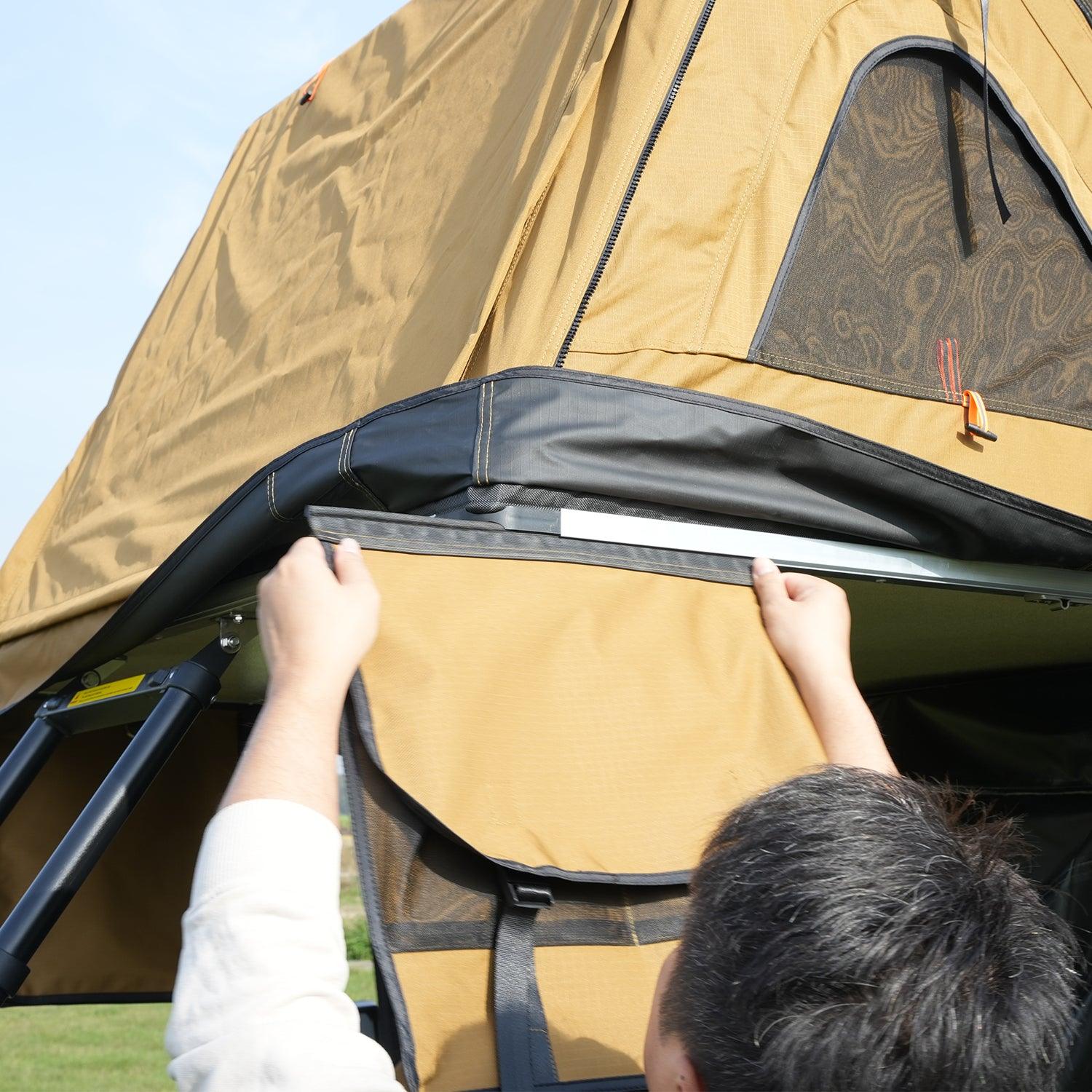 Naturnest Andromeda Roof Top Tent Soft Shell Khaki