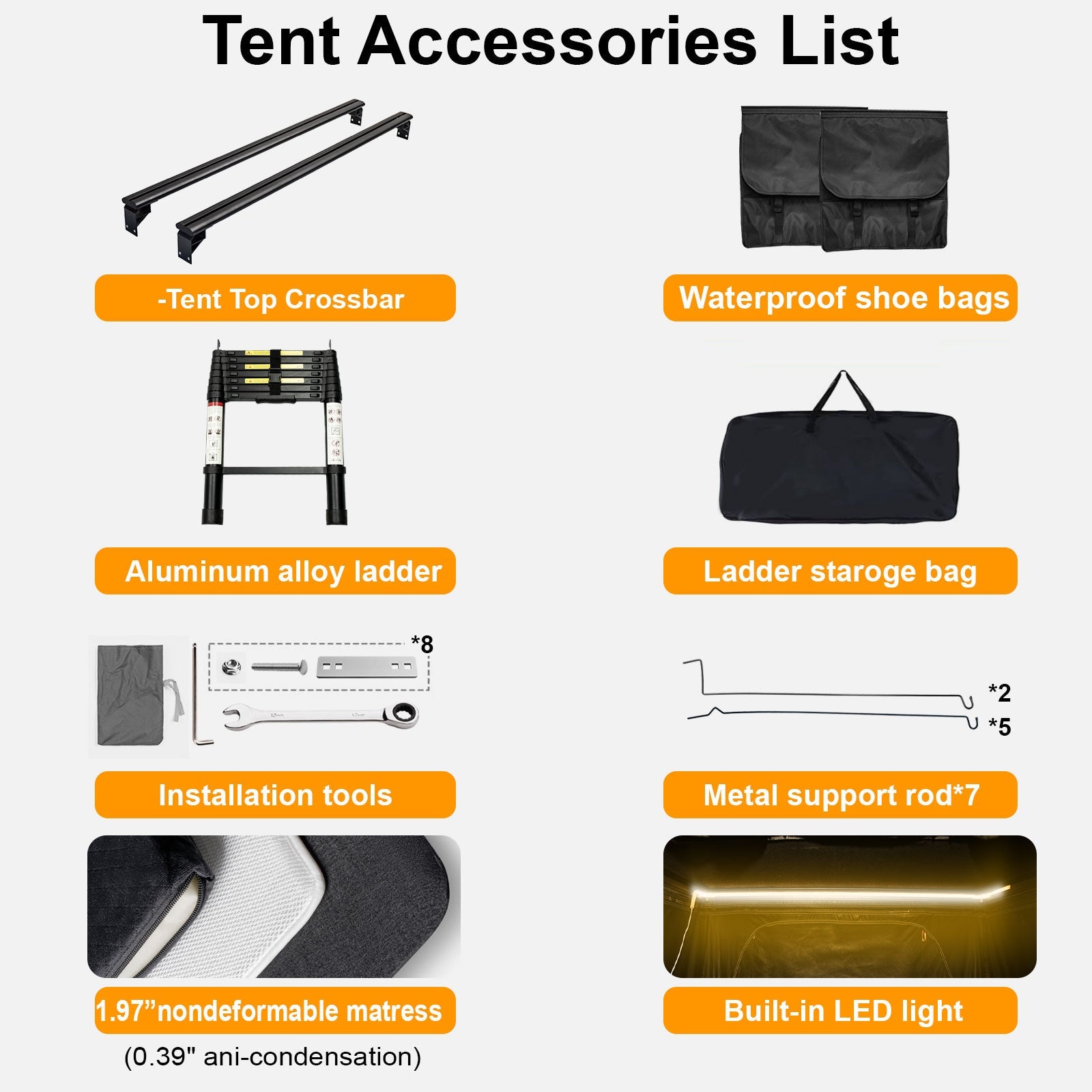 Naturnest Polaris Triangle Roof Top Tent