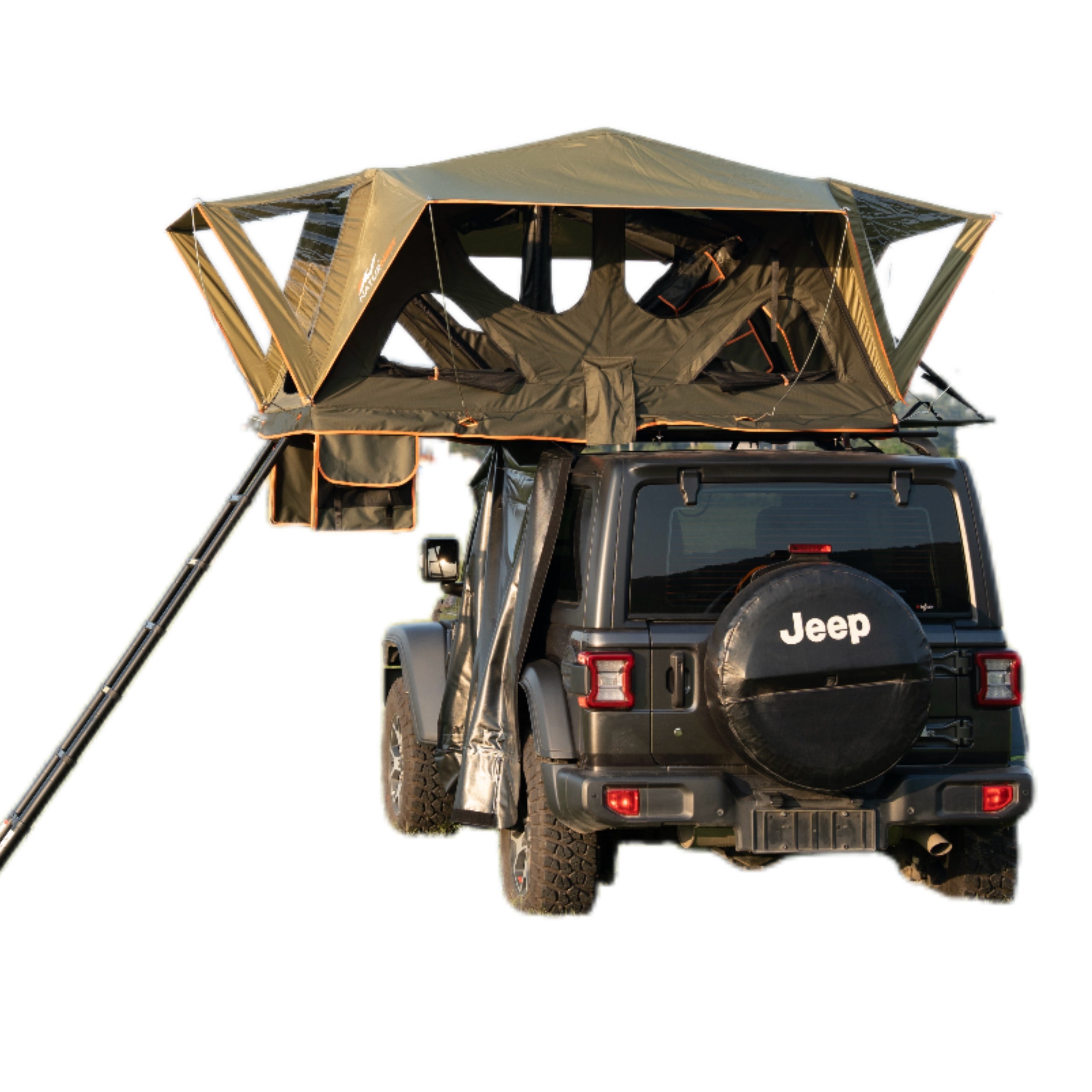 Naturnest Andromeda Roof Top Tent Dark Green