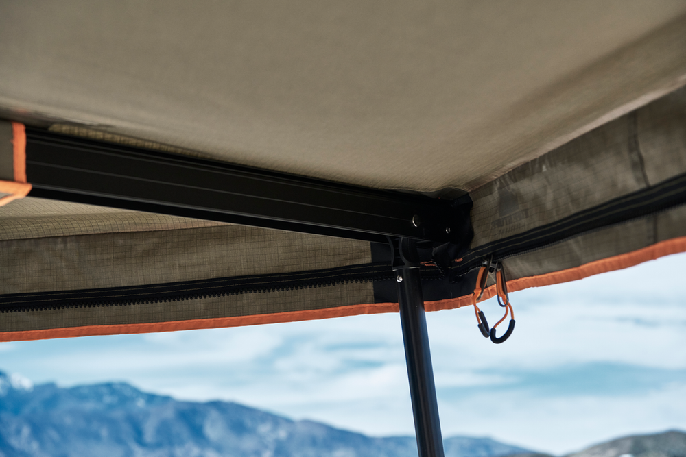 Tuff Stuff Overland Awning, 270 Degree, Compact, Driver Side, Kit TS-AWN-270-4D-KIT