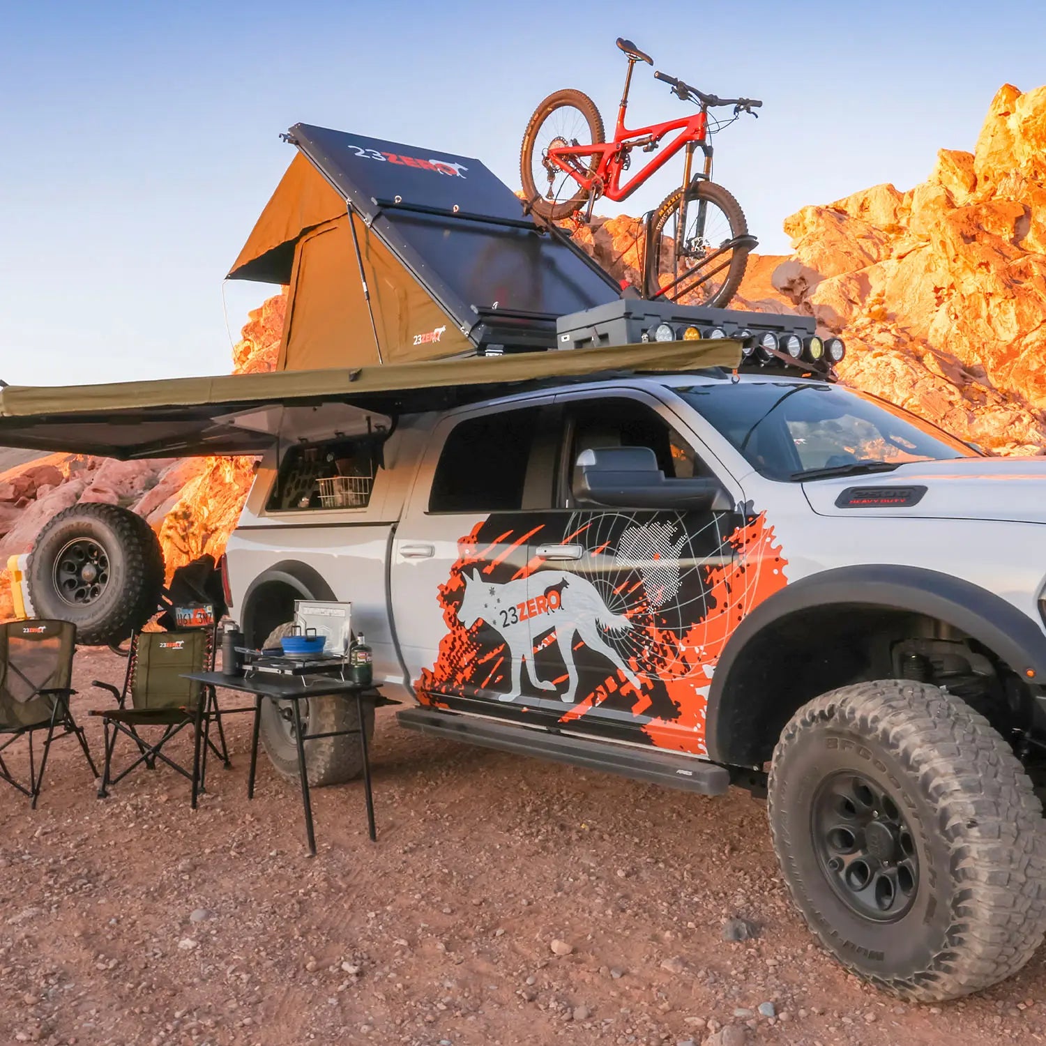 23Zero Kabari 2.0 Hardshell Rooftop Tent 230HSKAB2