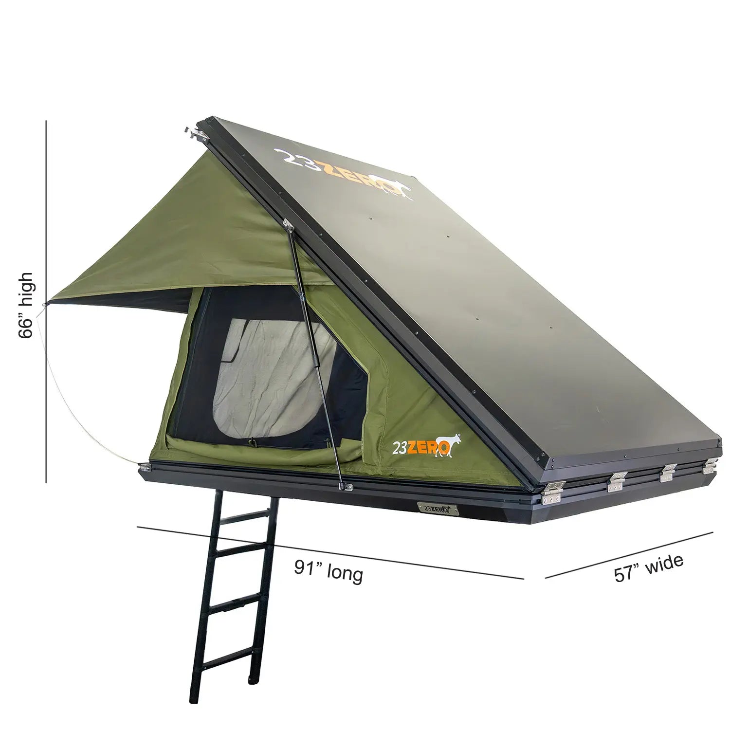 23Zero Kabari 2.0 Hardshell Rooftop Tent 230HSKAB2