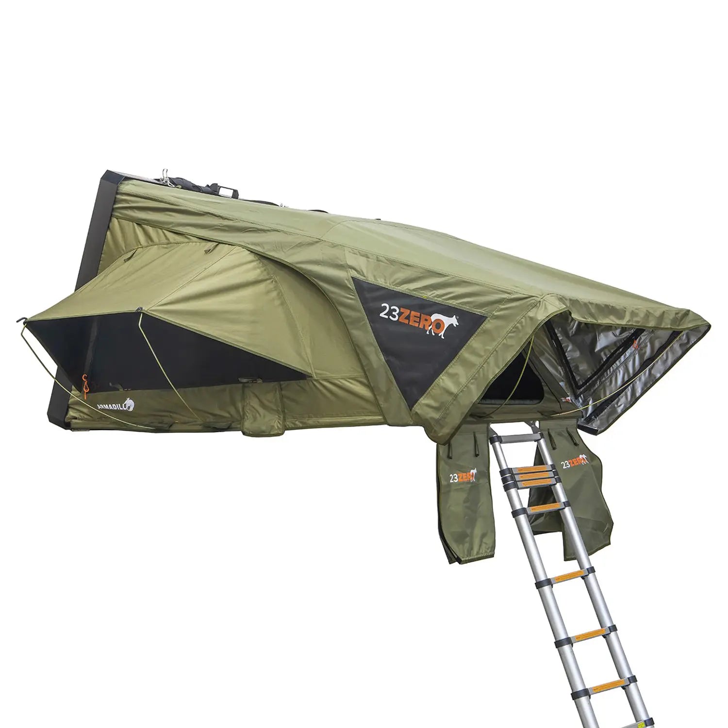 23Zero Armadillo A3 Left Rooftop Tent 230HSARMA3L+A