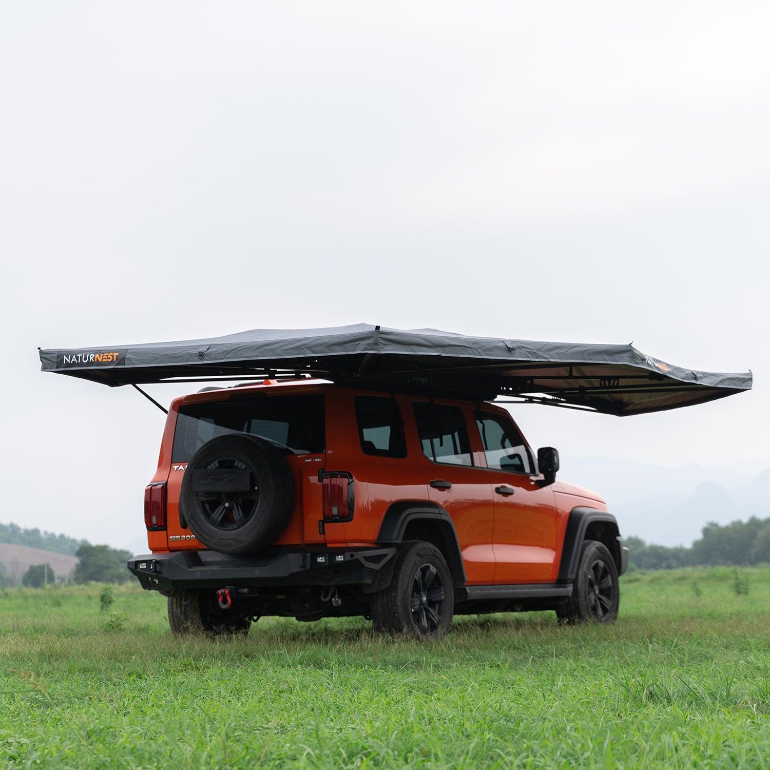 Naturnest 270° Awning Plus – Passenger Side, Waterproof & UV-Proof W155373195