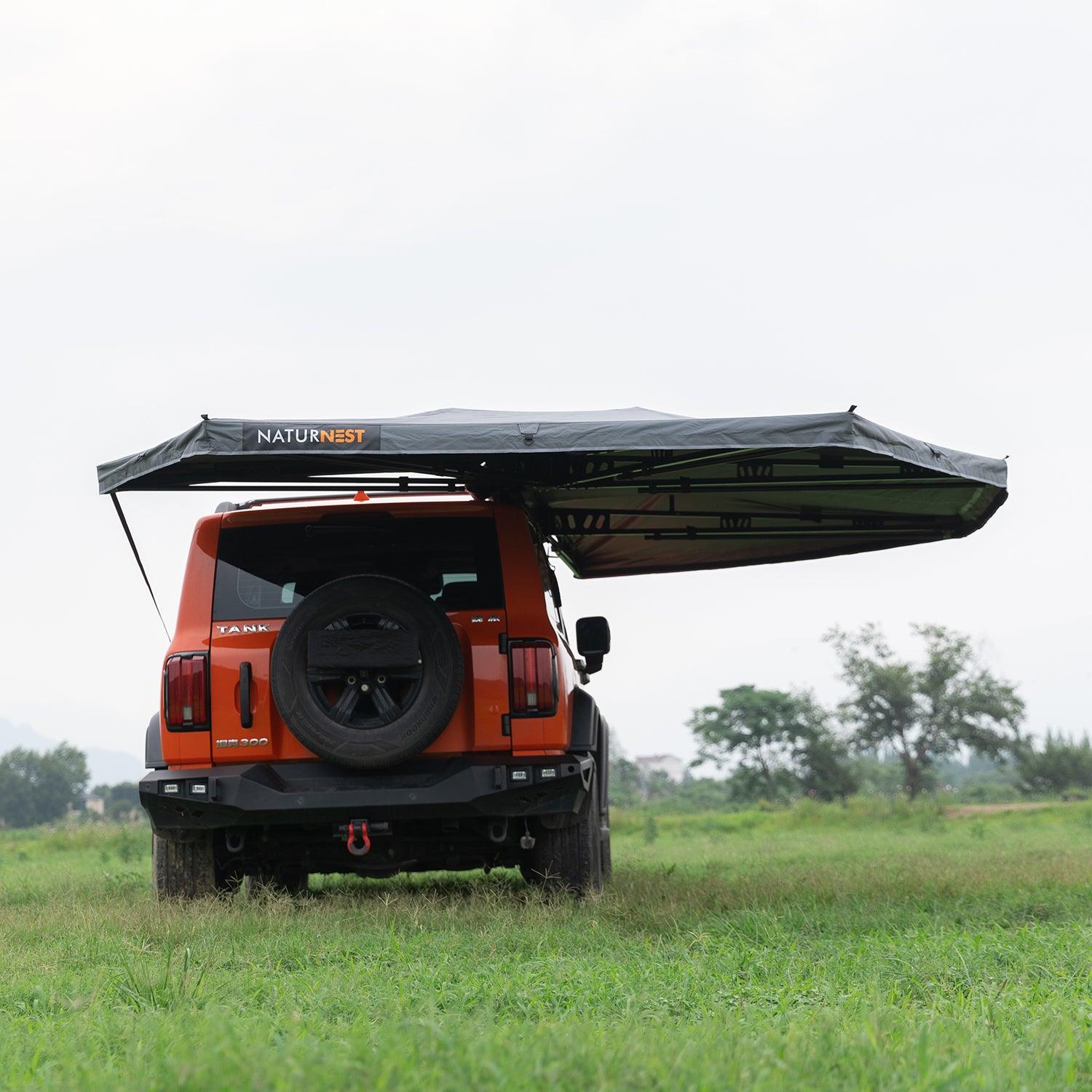 Naturnest 270° Awning Plus – Passenger Side, Waterproof & UV-Proof W155373195