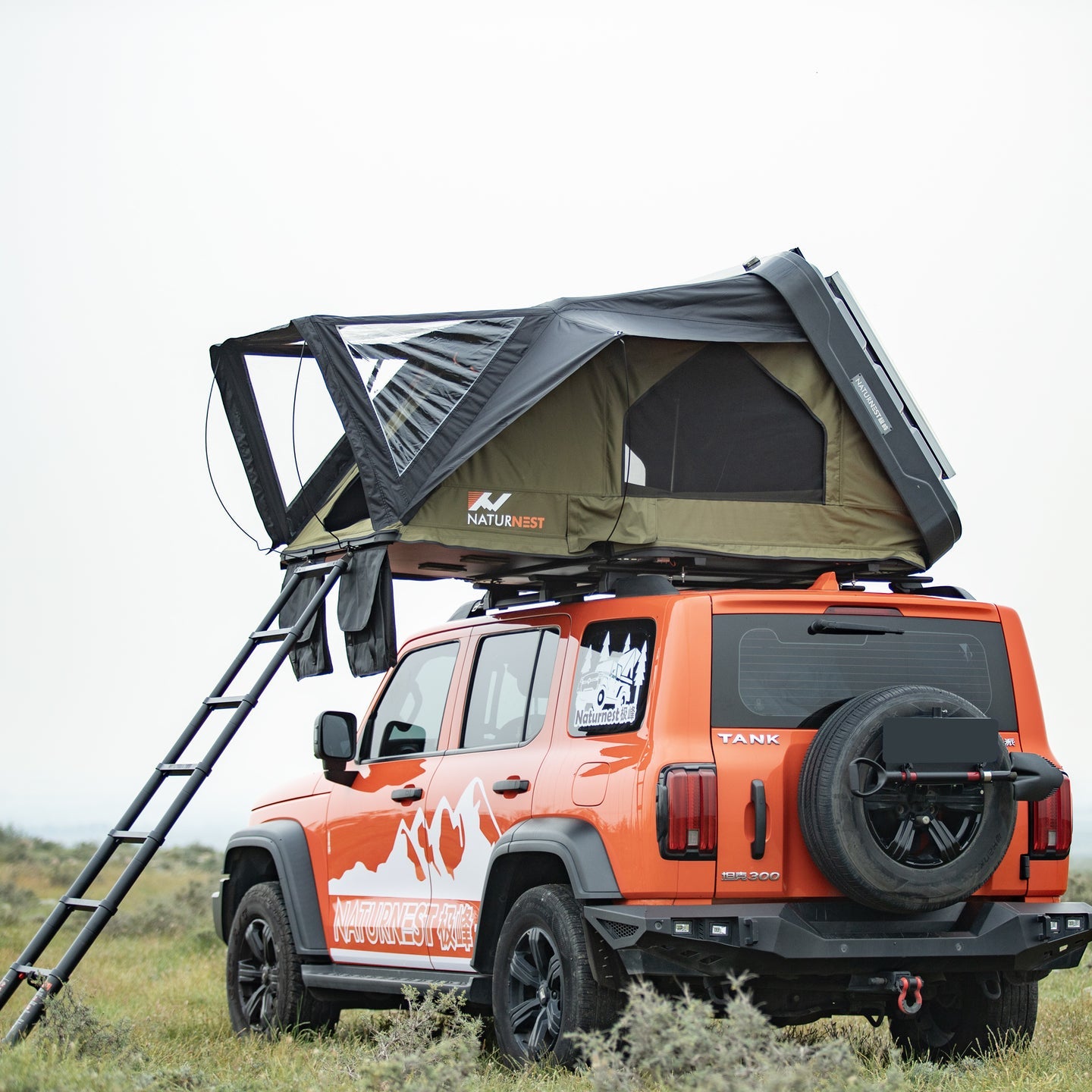 Naturnest Sirius 1 Plus Camshell Rooftop Tent XXL
