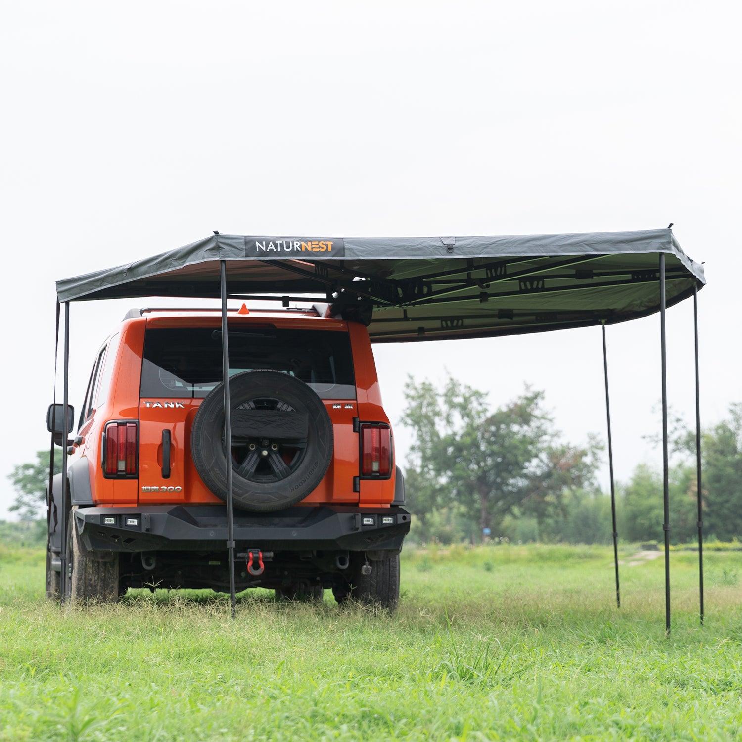Naturnest 270° Awning Plus – Passenger Side, Waterproof & UV-Proof W155373195