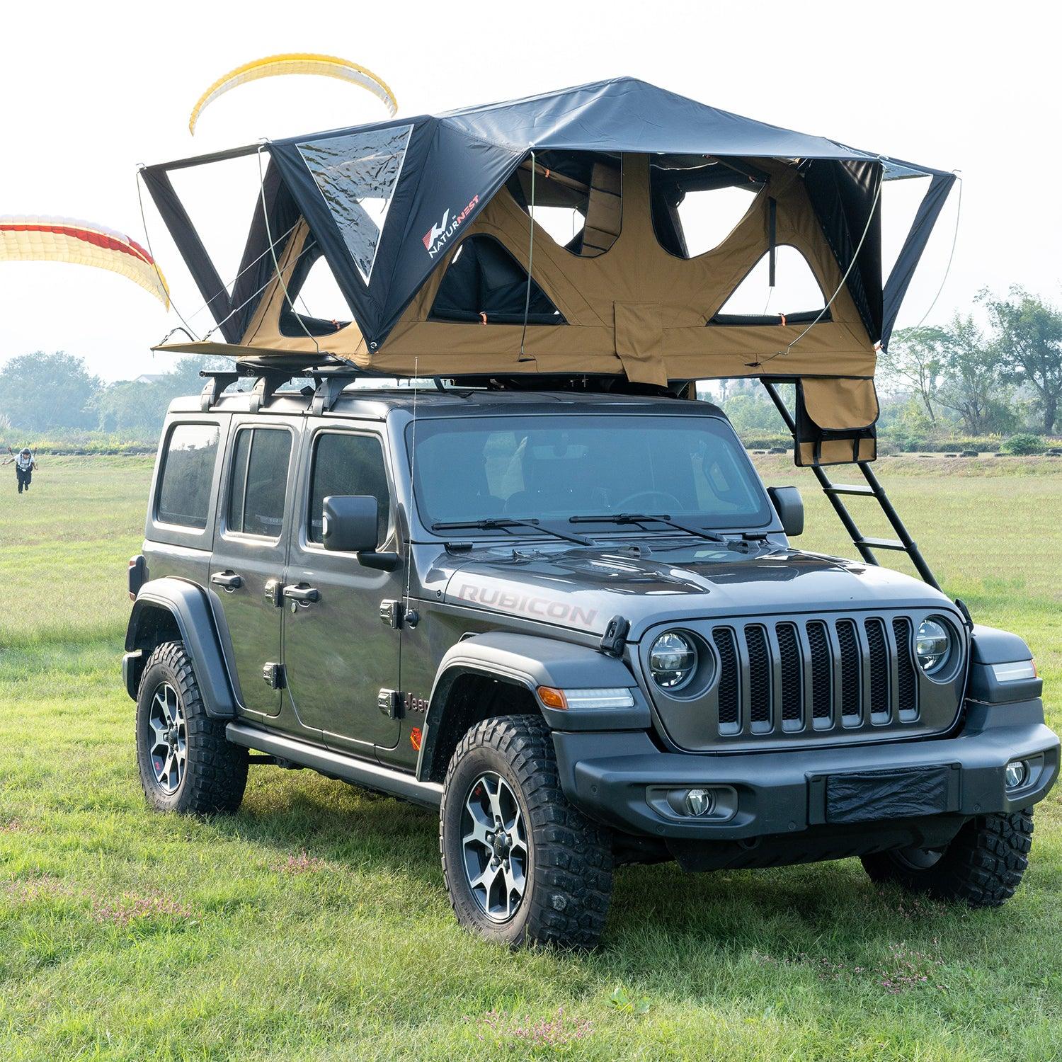 Naturnest Andromeda Roof Top Tent Soft Shell Khaki