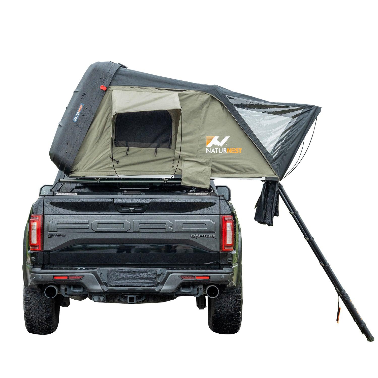 Naturnest Sirius 1 XXL Rooftop Tent – Hard Shell, Waterproof & UV Safe