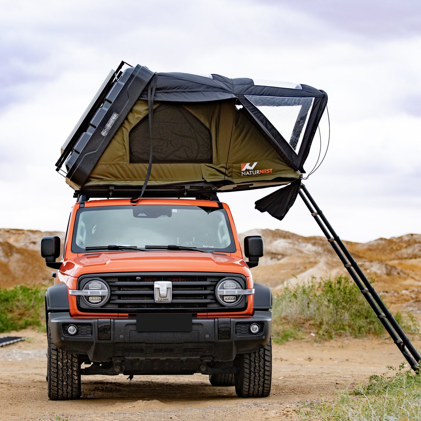 Naturnest Sirius 1 Plus Camshell Rooftop Tent XXL