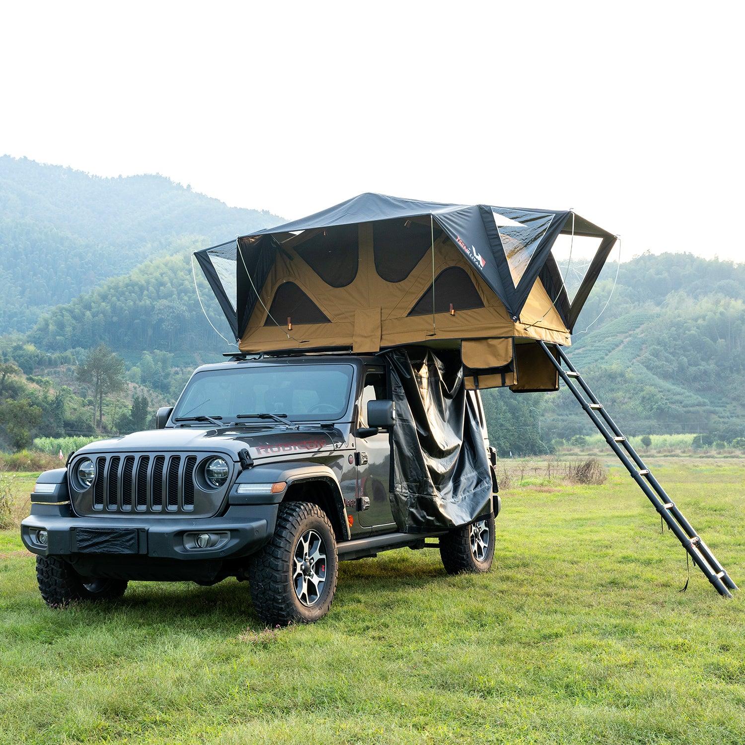 Naturnest Andromeda Roof Top Tent Soft Shell Khaki