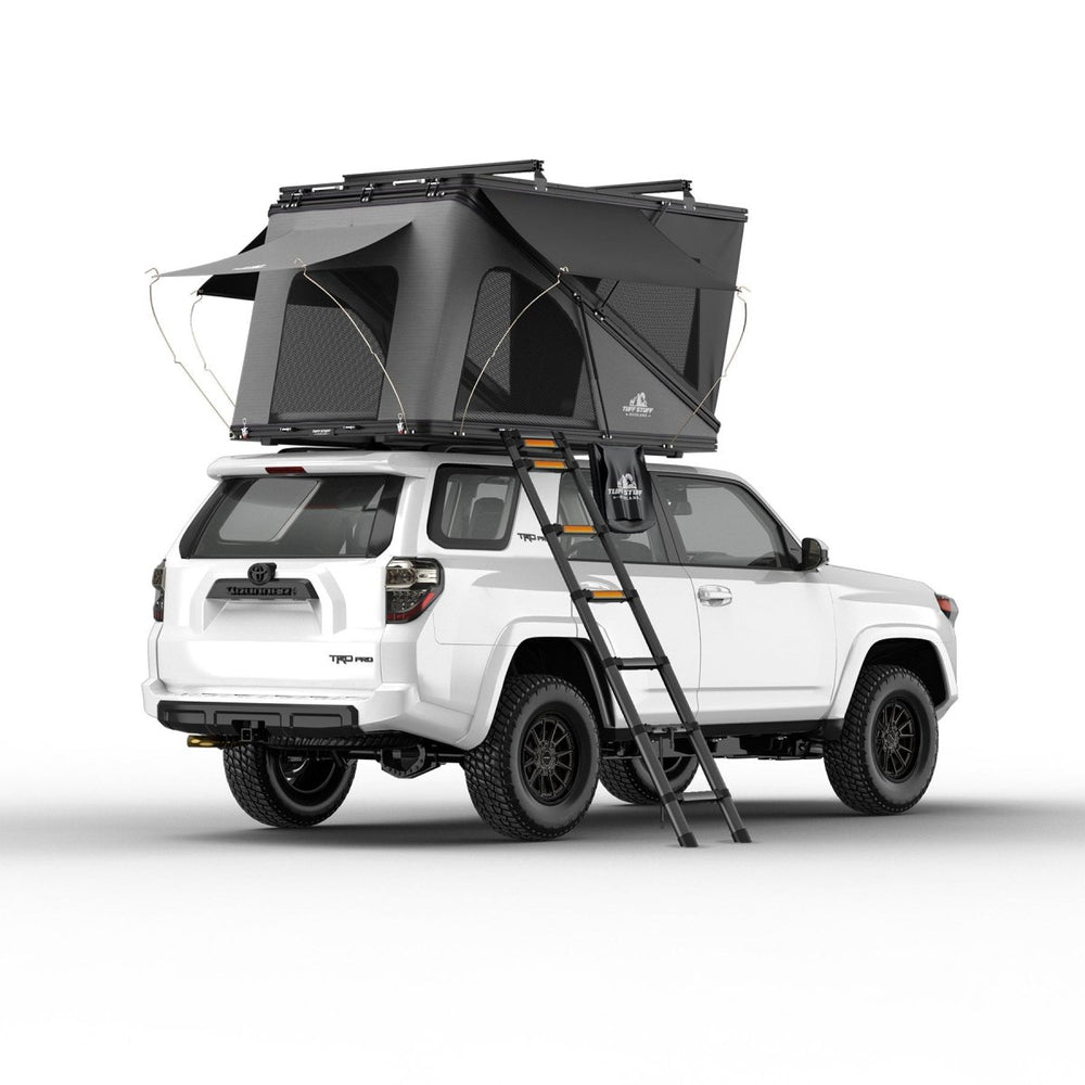 Tuff Stuff Overland Alpine FiftyOne Aluminum Shell Rooftop Tent TS-1-1800BLK