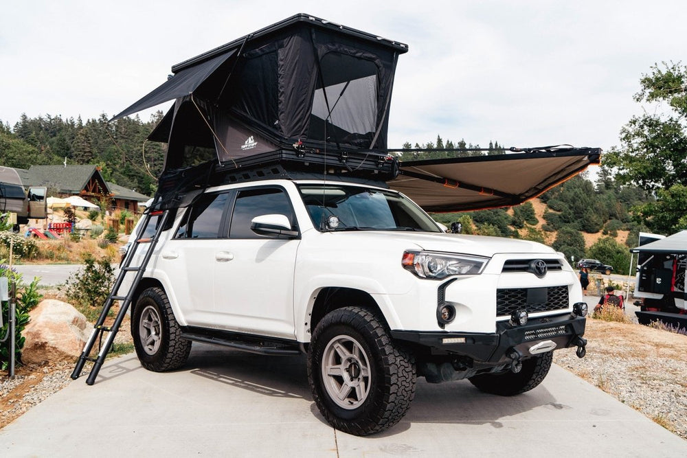 Tuff Stuff Overland Alpine FiftyOne Aluminum Shell Rooftop Tent TS-1-1800BLK