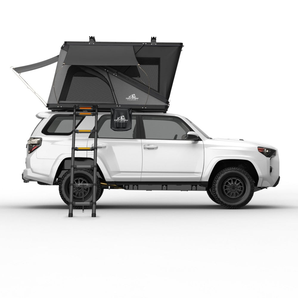 Tuff Stuff Overland Alpine FiftyOne Aluminum Shell Rooftop Tent TS-1-1800BLK