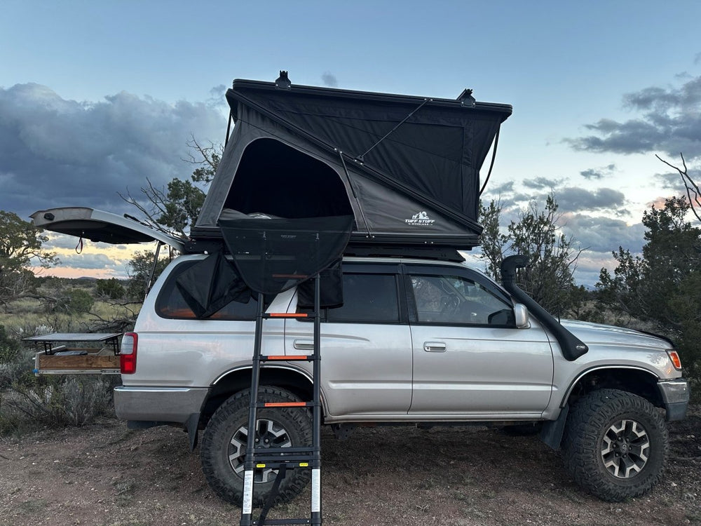 Tuff Stuff Overland Alpine SixtyOne Aluminum Shell Rooftop Tent TS-1-1900BLK