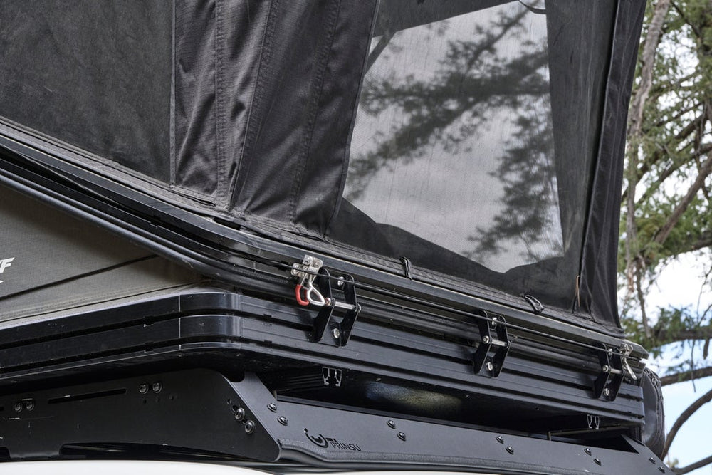 Tuff Stuff Overland Alpine SixtyOne Aluminum Shell Rooftop Tent TS-1-1900BLK