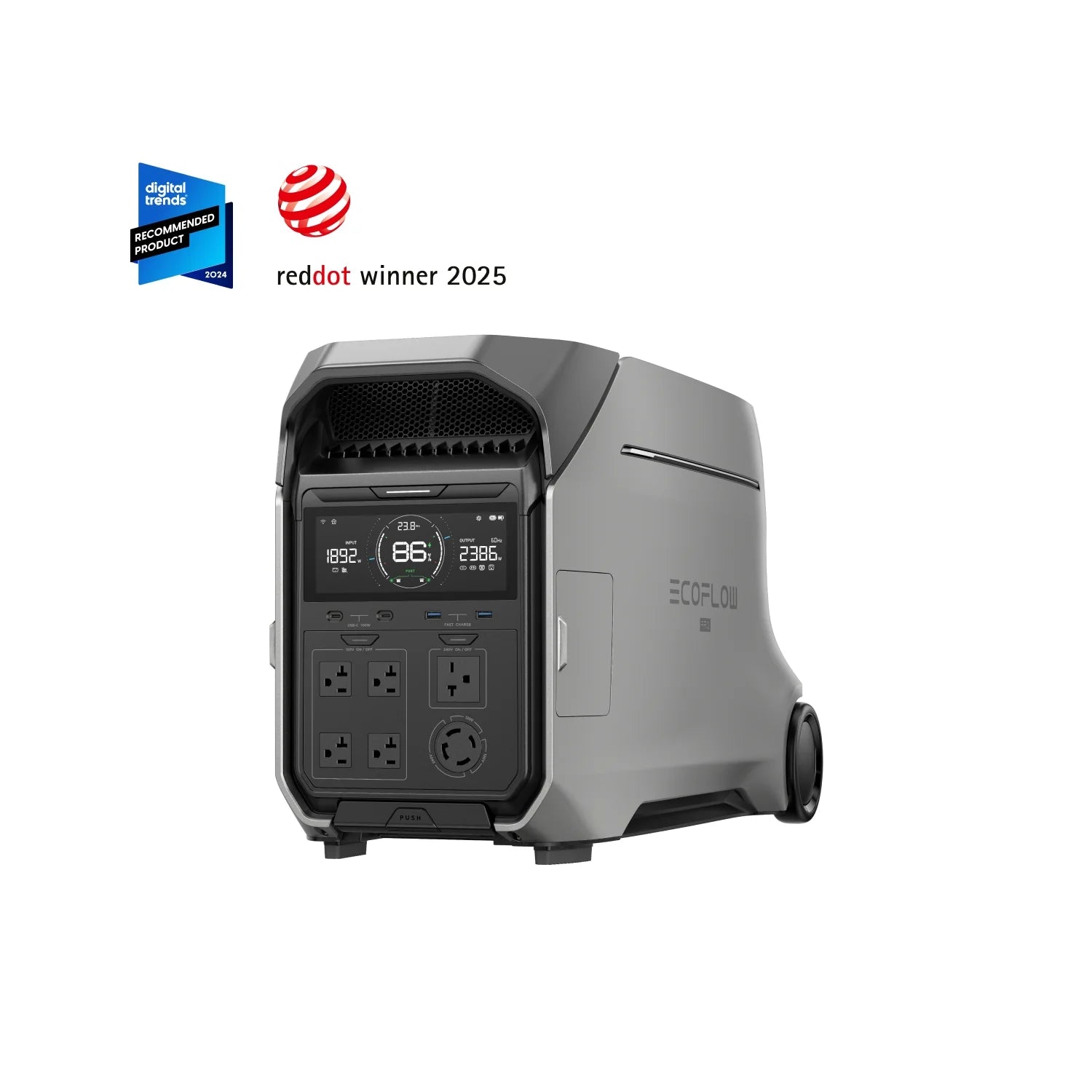 EcoFlow DELTA Pro 3 Portable Power Station