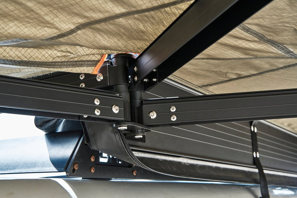 Tuff Stuff Overland Awning, 270 Degree, Compact, Driver Side, Kit TS-AWN-270-4D-KIT