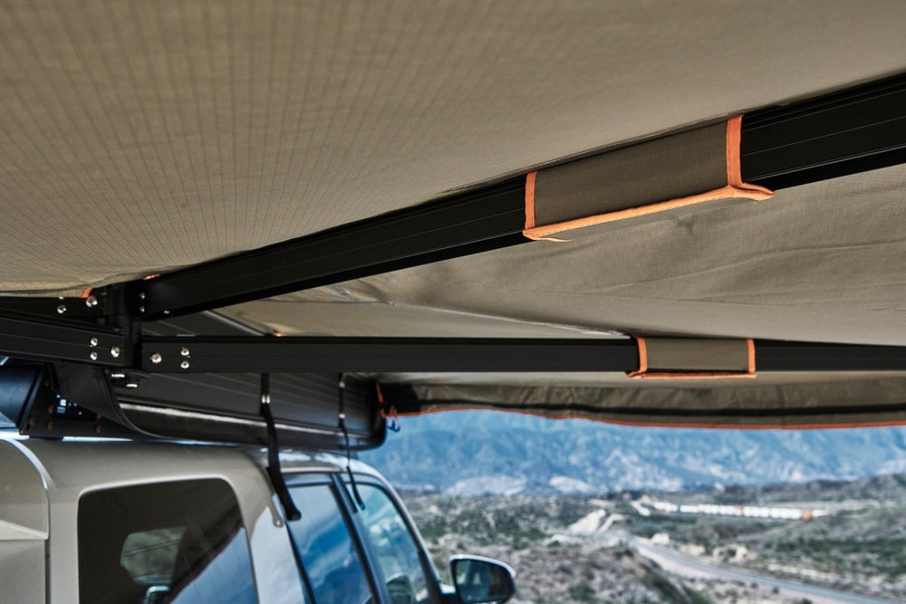 Tuff Stuff Overland Awning, 270 Degree, Compact, Driver Side, Kit TS-AWN-270-4D-KIT