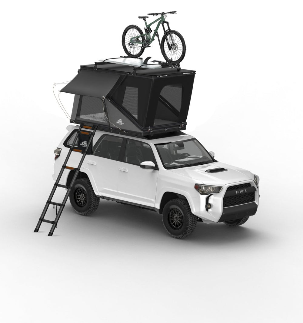 Tuff Stuff Overland Alpine FiftyOne Aluminum Shell Rooftop Tent TS-1-1800BLK