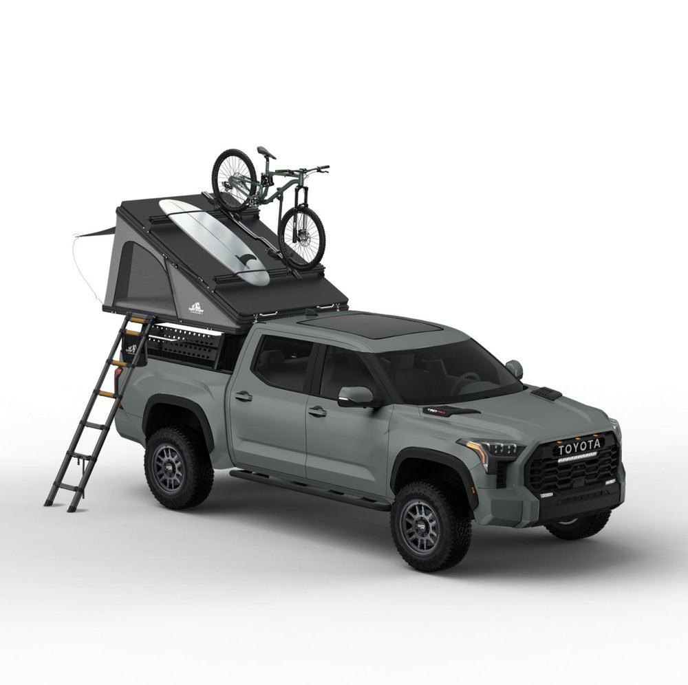 Tuff Stuff Overland Alpine SixtyOne Aluminum Shell Rooftop Tent TS-1-1900BLK