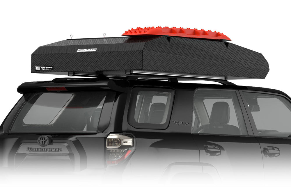 Tuff Stuff Overland Stealth Black Ops Series Aluminum Shell RTT, Black TS-RTT-STLTH