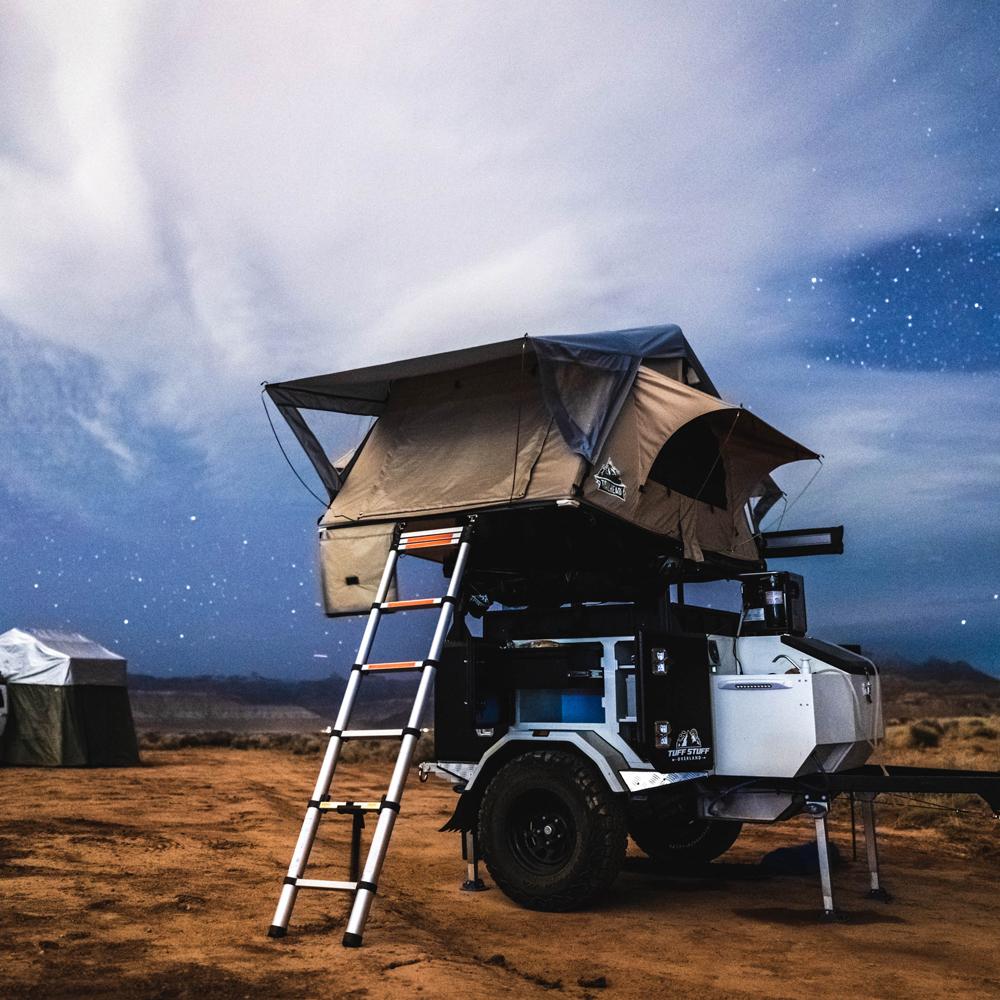 Tuff Stuff Overland Trailhead Rooftop Tent, 2 Person TS-RTT-TRAILHEAD