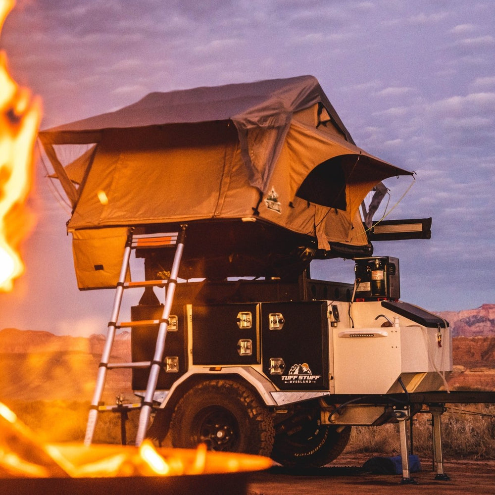 Tuff Stuff Overland Trailhead Rooftop Tent, 2 Person TS-RTT-TRAILHEAD
