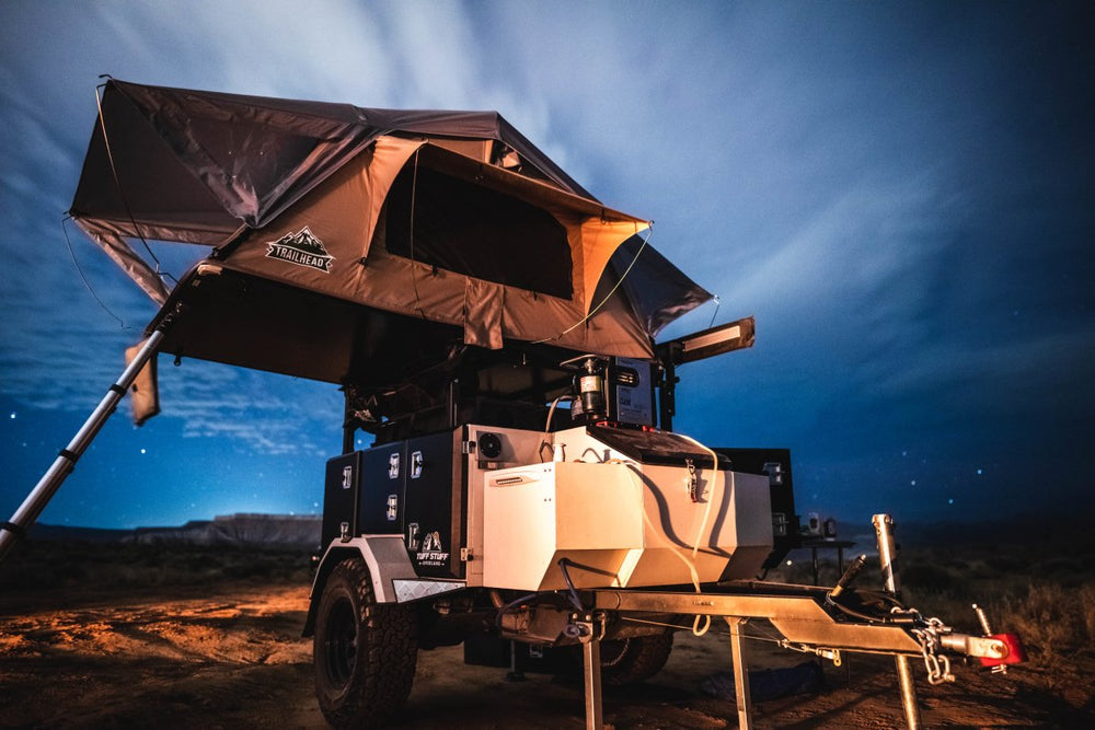 Tuff Stuff Overland Trailhead Rooftop Tent, 2 Person TS-RTT-TRAILHEAD