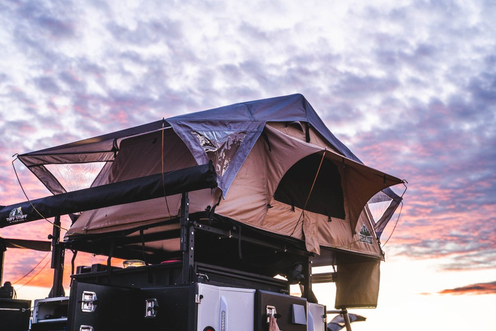 Tuff Stuff Overland Trailhead Rooftop Tent, 2 Person TS-RTT-TRAILHEAD